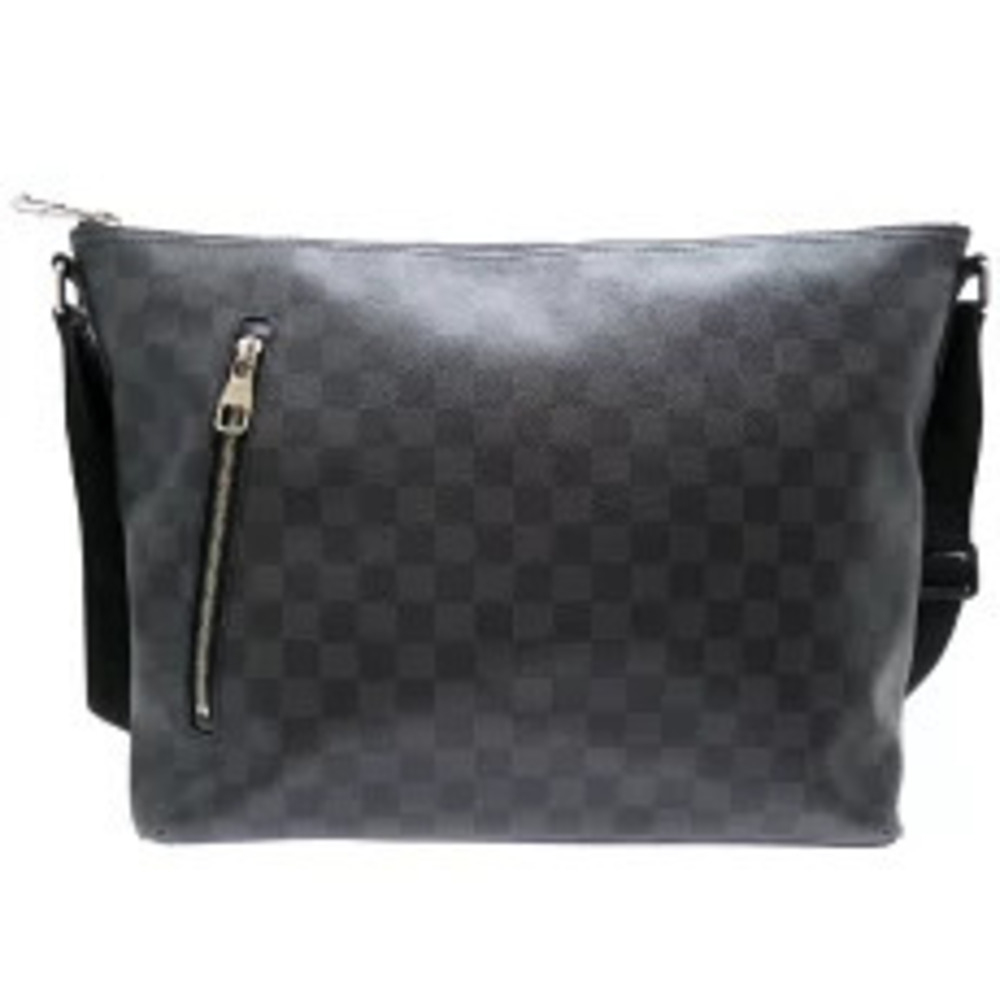Louis Vuitton Mick Shoulder Bag Damier Graphite Black